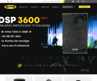 Spsaudio.com(SPS) Screenshot