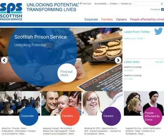 SPS.gov.uk(Scottish Prison Service) Screenshot