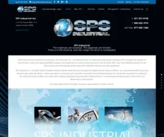 Spsindustrial.us(Logistics) Screenshot