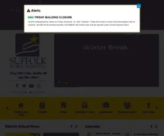 SPSK12.net(Suffolk Public School District) Screenshot