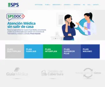 SPS.org.py(Medicina Prepaga de Coomecipar Ltda) Screenshot