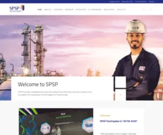 SPSP.edu.sa(Saudi Petroleum Services Polytechnic Home) Screenshot
