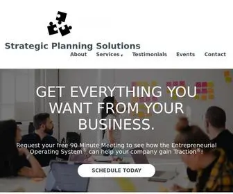 SPswis.com(Strategic Planning Solutions) Screenshot