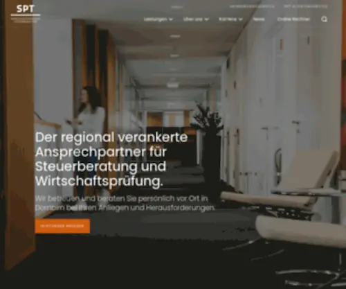 SPT.at(Wirtschaftsprüfung & Steuerberatung) Screenshot
