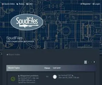 Spudfiles.com(Spudfiles) Screenshot
