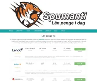 Spumanti.dk(Lån penge nu) Screenshot
