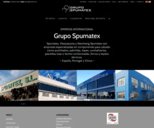 Spumatex.es(Grupo Spumatex) Screenshot