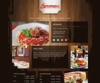 Spumoninewburypark.com(Spumoni Newbury Park) Screenshot