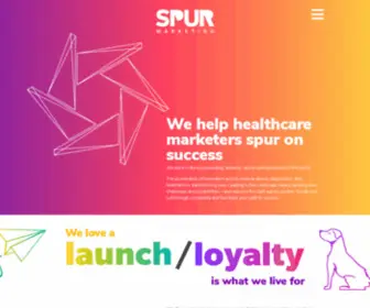 Spurmarketing.com(SPUR Marketing) Screenshot