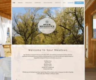 Spurmeadows.com(Private Event Venues) Screenshot