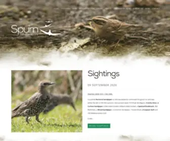 Spurnbirdobservatory.co.uk(Spurn Bird Observatory) Screenshot