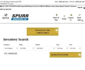 Spurrchevrolet.com(Spurr Chevrolet near Rochester NY) Screenshot