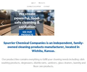 Spurrierchemical.com(Spurrier) Screenshot