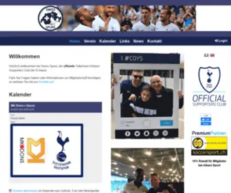 Spurs.ch(Swiss Spurs DEU) Screenshot