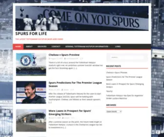Spursforlife.com(Spursforlife) Screenshot