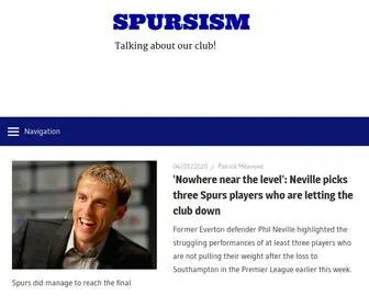 Spursism.com(Talking about our club) Screenshot