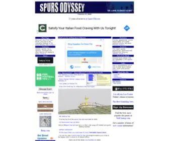 Spursodyssey.com(Spurs Odyssey) Screenshot