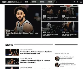 Spurstalk.com(San Antonio Spurs News) Screenshot