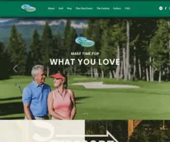 Spurvalley.com(Spur Valley Golf Resort & Campground) Screenshot