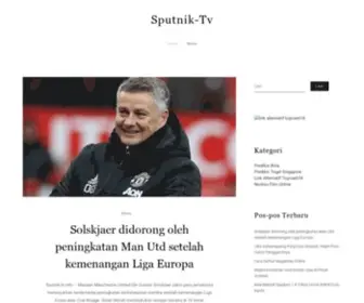 Sputnik-TV.info(Спутниковое тв) Screenshot