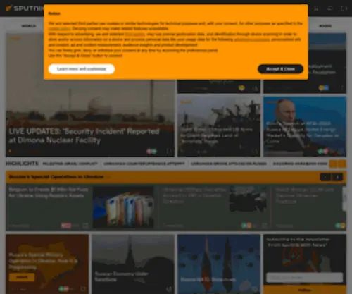 Sputnikglobe.com(Sputnikglobe) Screenshot