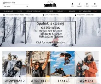 Sputniksnowboardshop.com(Ski Equipment) Screenshot