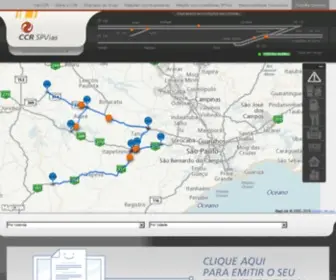 Spvias.com.br(CCR SPVias) Screenshot