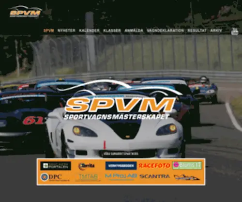 SPVM.se(Sportvagnsmästerskapet) Screenshot