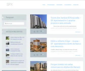 SPX.com.br(Portal SPX) Screenshot