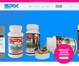 SPxnutrition.com(Vitamin and Supplements) Screenshot