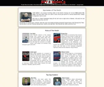 SPY-Novels.com(SPY NOVELS Espionage) Screenshot