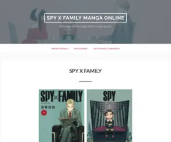 SPY-Xfamily.com(Spy x Family Manga Online) Screenshot