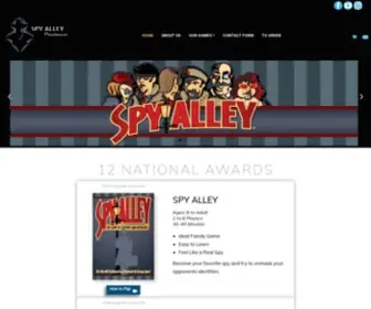 Spyalley.com(We make fun of serious business) Screenshot