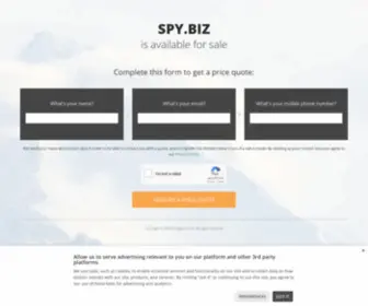 SPY.biz(Contact us for any business inquiries) Screenshot