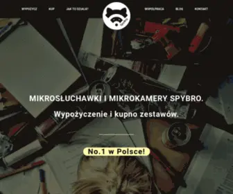 SPYbro.pl(Mikrosłuchawki i Mikrokamery SpyBro) Screenshot