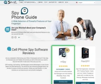 SPycellphone.mobi(Cell Phone Spy Software Reviews of mSpy) Screenshot