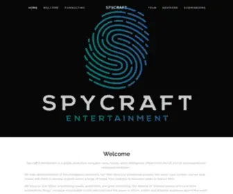 SPYcraftentertainment.com(Spycraft) Screenshot
