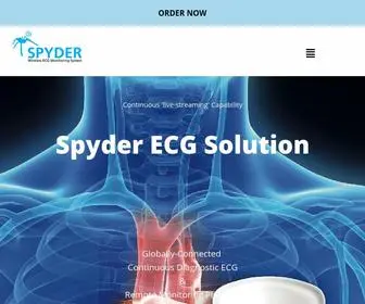 SPyderecg.com(Spyder ECG) Screenshot