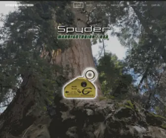 SPyderman.com(SPYDER MANUFACTURING) Screenshot