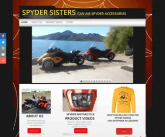 SPydersisters.com(Spyder Sisters) Screenshot