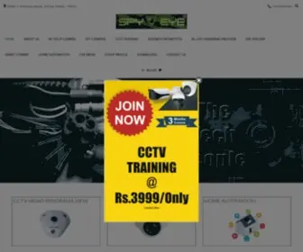 Spyeyeindia.com(CCTV Camera Surveillance Experts) Screenshot