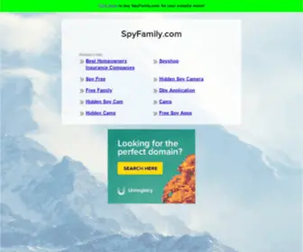 SPyfamily.com(SPyfamily) Screenshot