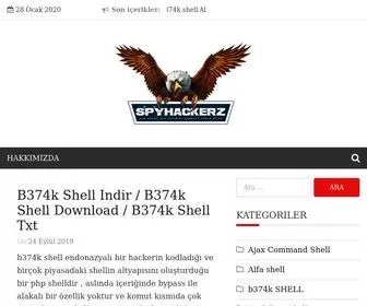 SPyhackerz.net(Php shell download) Screenshot