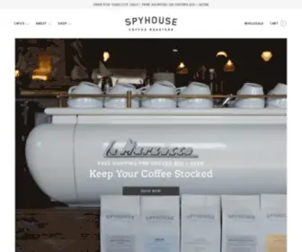 SPyhousecoffee.com(Spyhouse Coffee Shops) Screenshot