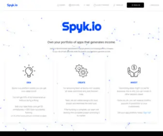 SPYK.io(Stock market for apps) Screenshot