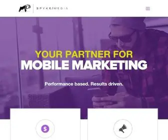 SPykemedia.com(Your Partner for Mobile Marketing) Screenshot