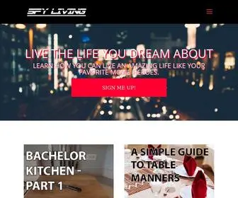 SPyliving.com(Spy Living) Screenshot