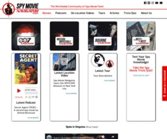 SPymovienavigator.com(Spy Movie podcasts videos discussions All About Spy Movies) Screenshot