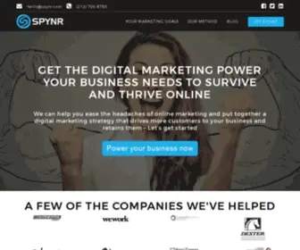 SPYNR.com(Digital Marketing) Screenshot