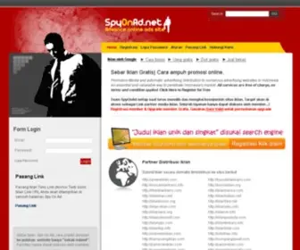 Spyonad.com(Iklan Gratis) Screenshot